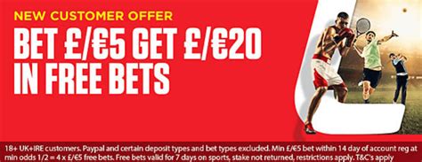 ladbrokes bet 5 get 20 terms and conditions